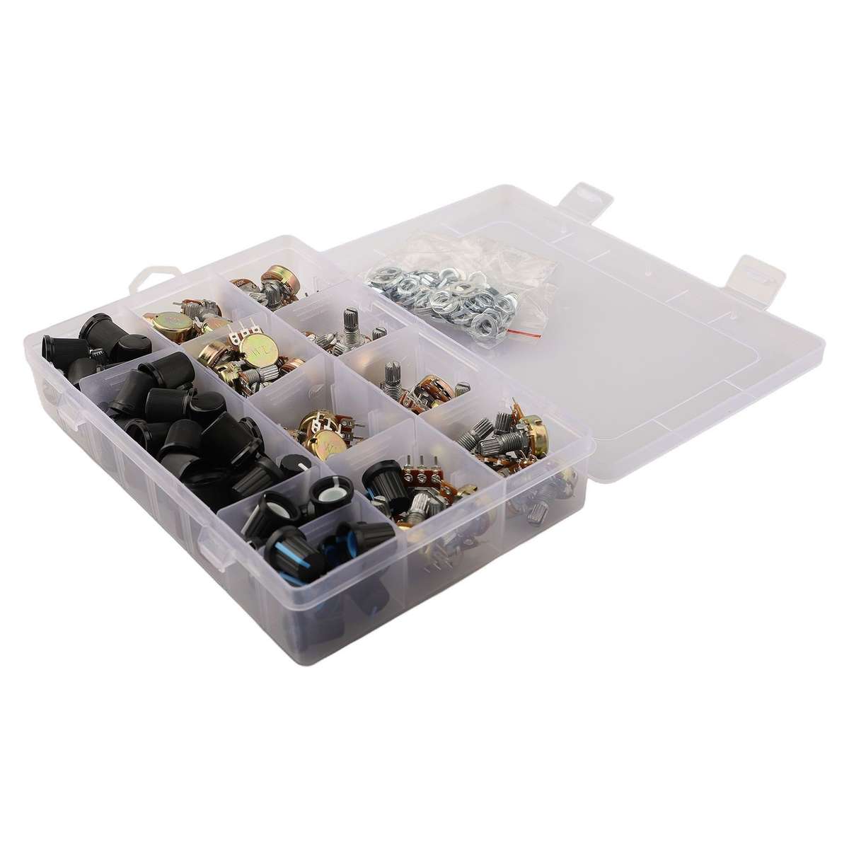 Complete 100PCS Potentiometer Kit For Volume Control In For Audio Devices