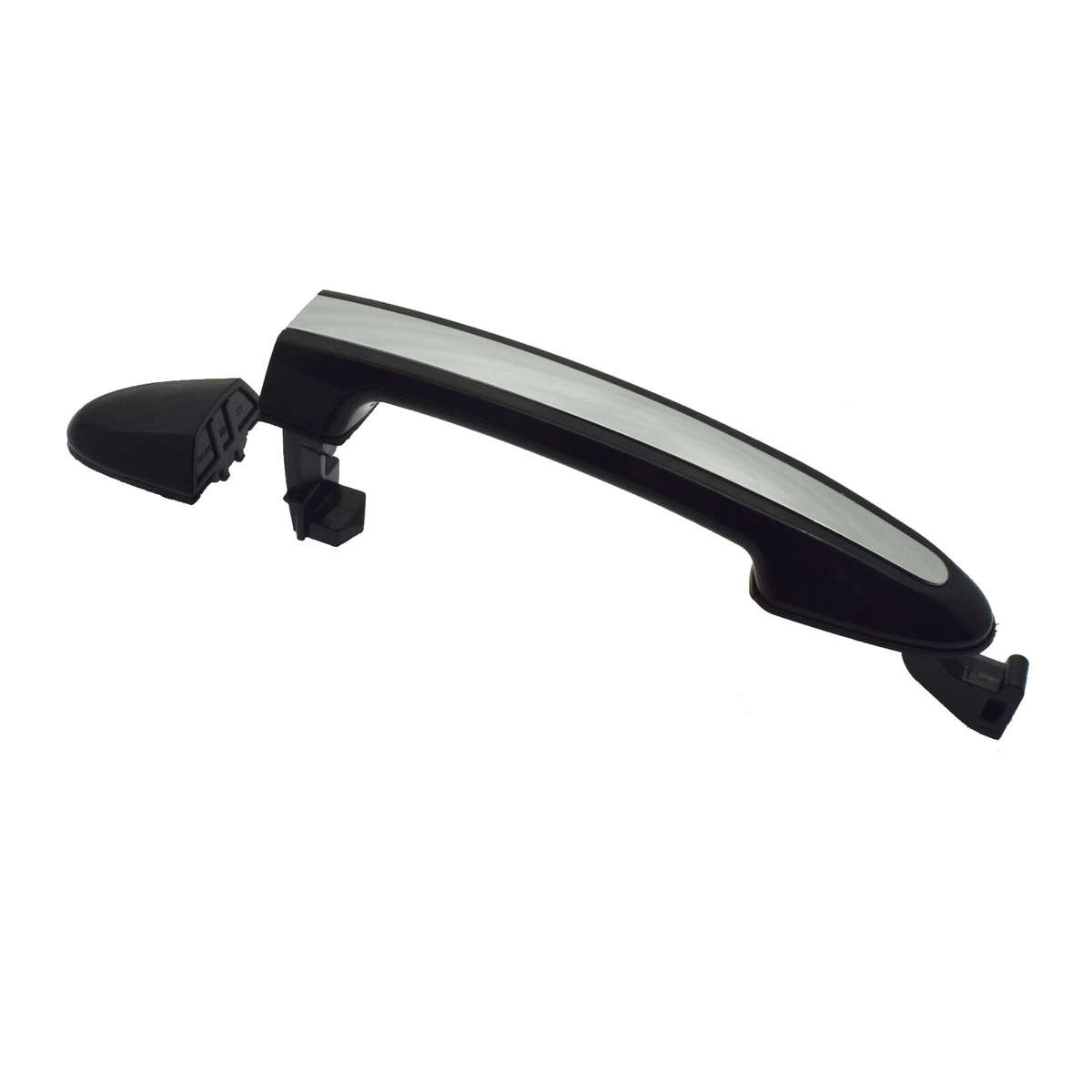 Rear Left/ Right Outside Door Handle Chrome & Black for 2007-12 Hyundai Santa Fe