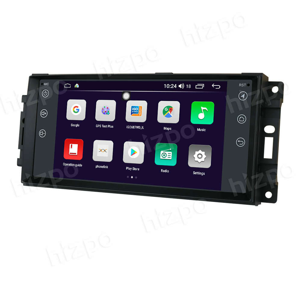6.2" Android10 Auto CarPlay Stereo Radio GPS Navigation for Jeep Chrysler Dodge