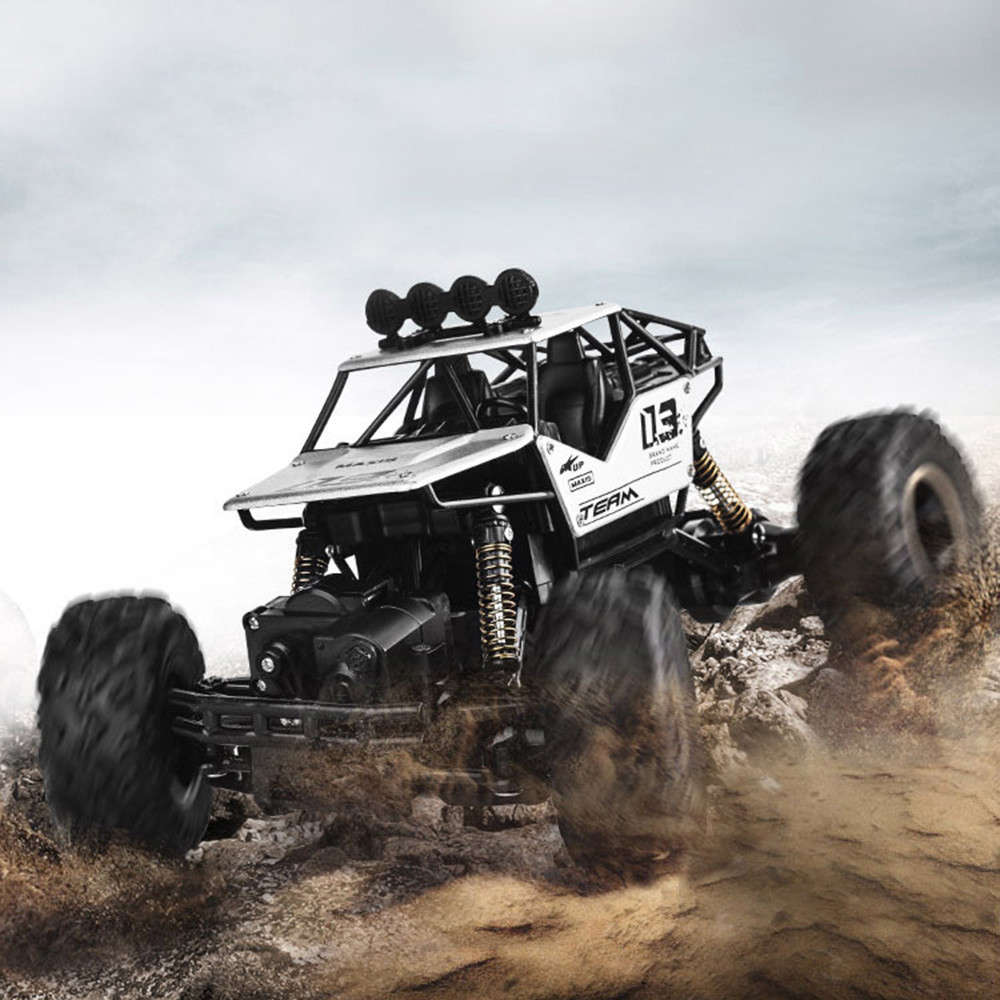 RC Car 4WD Rock Crawler 2.4GHz Remote Control High Speed 1:16