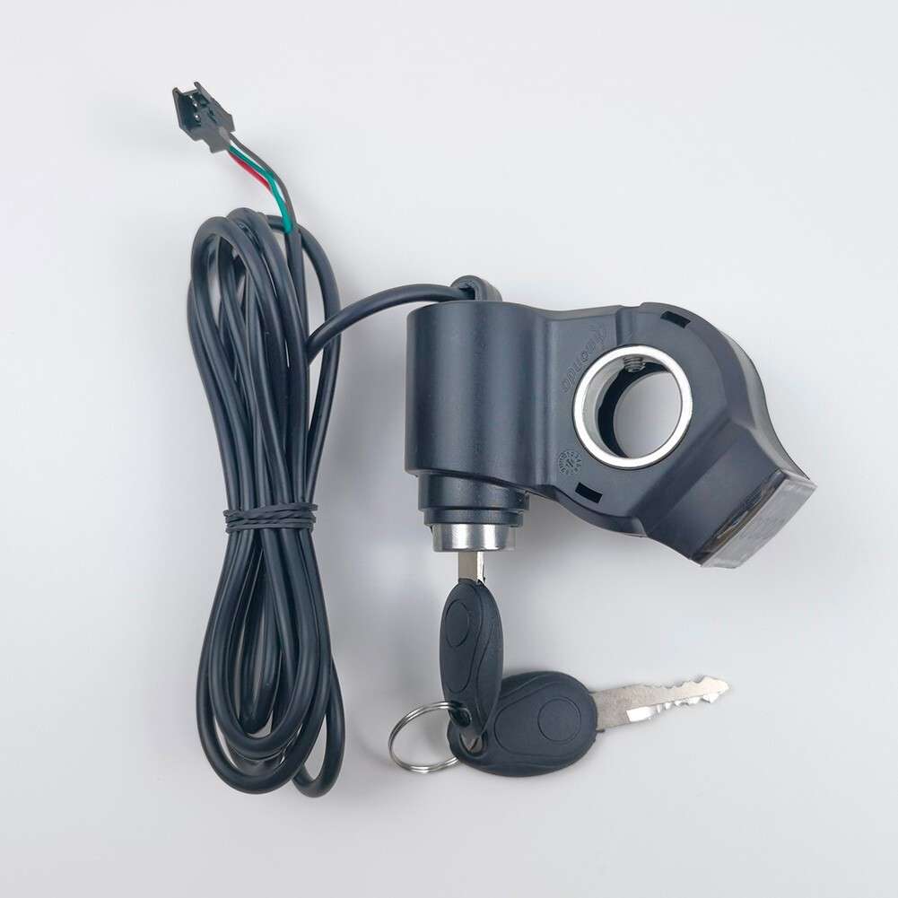 With Key Power Switch Electric Scooter for IGNITION Voltmeter Replace Part For
