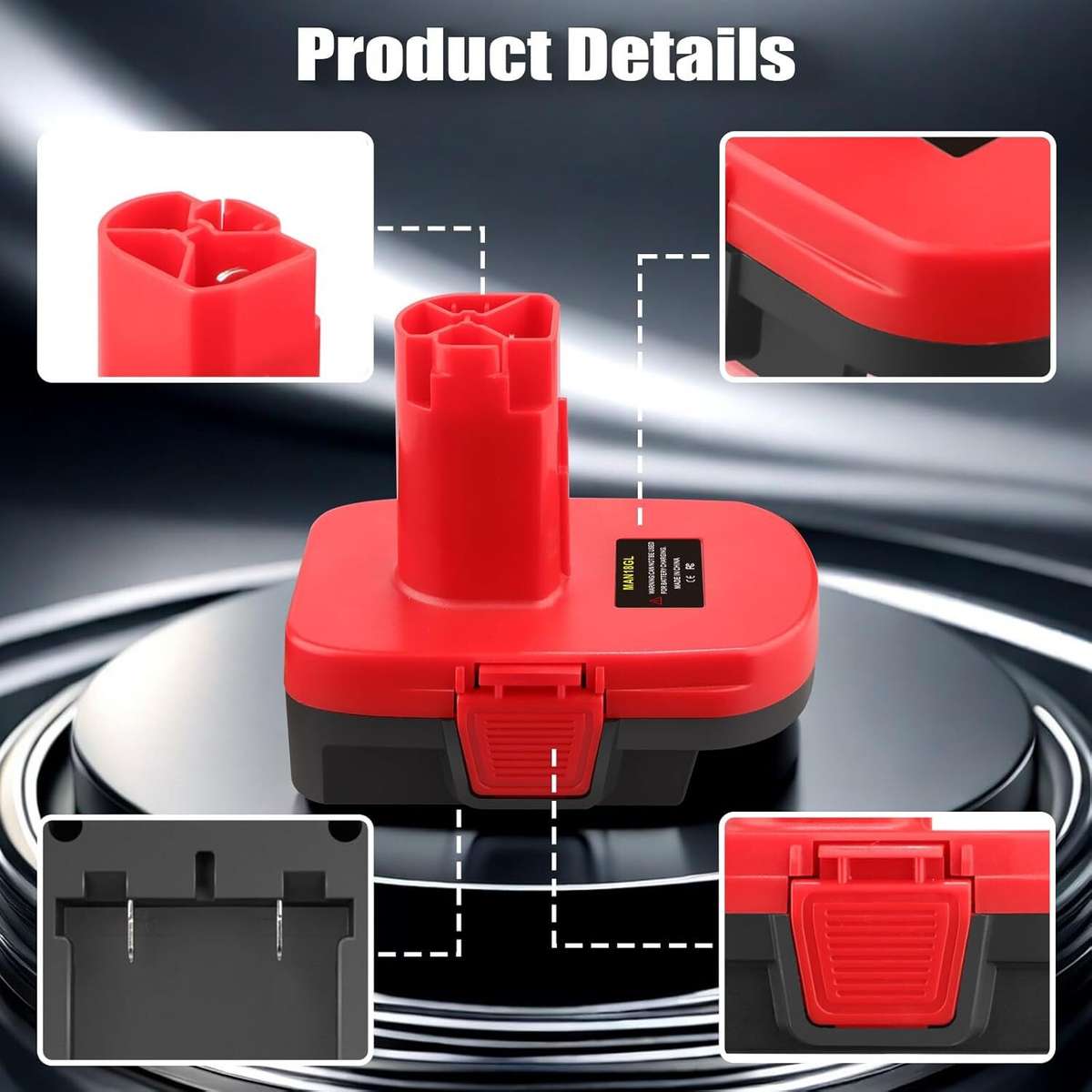 Adapter Craftsman 20V V20 Battery to for Craftsman 19.2v Old Style Cordless Tool
