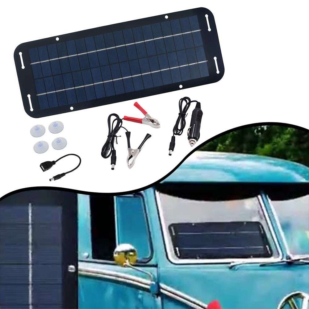 Reliable Performance 60W Solar Panel 12V Battery Charger For-Car-Van-Boat