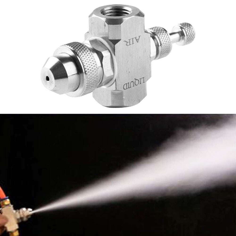 Air Atomizing Nozzle 1/4BSPT Misting Low Pressure Solid Cone Spray Tip Nozzles