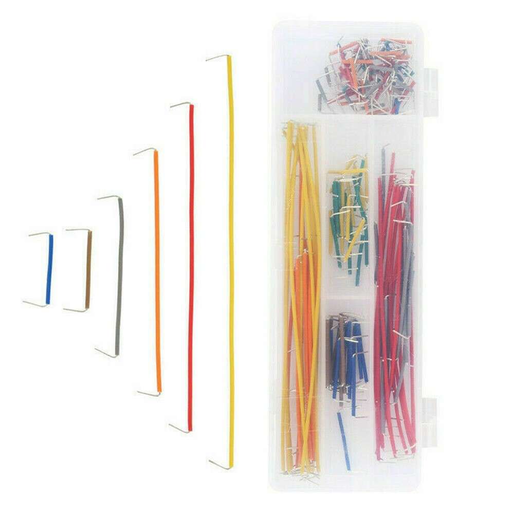 Basic Beginners Electronics Prototyping Breadboard With Components Kit Practical