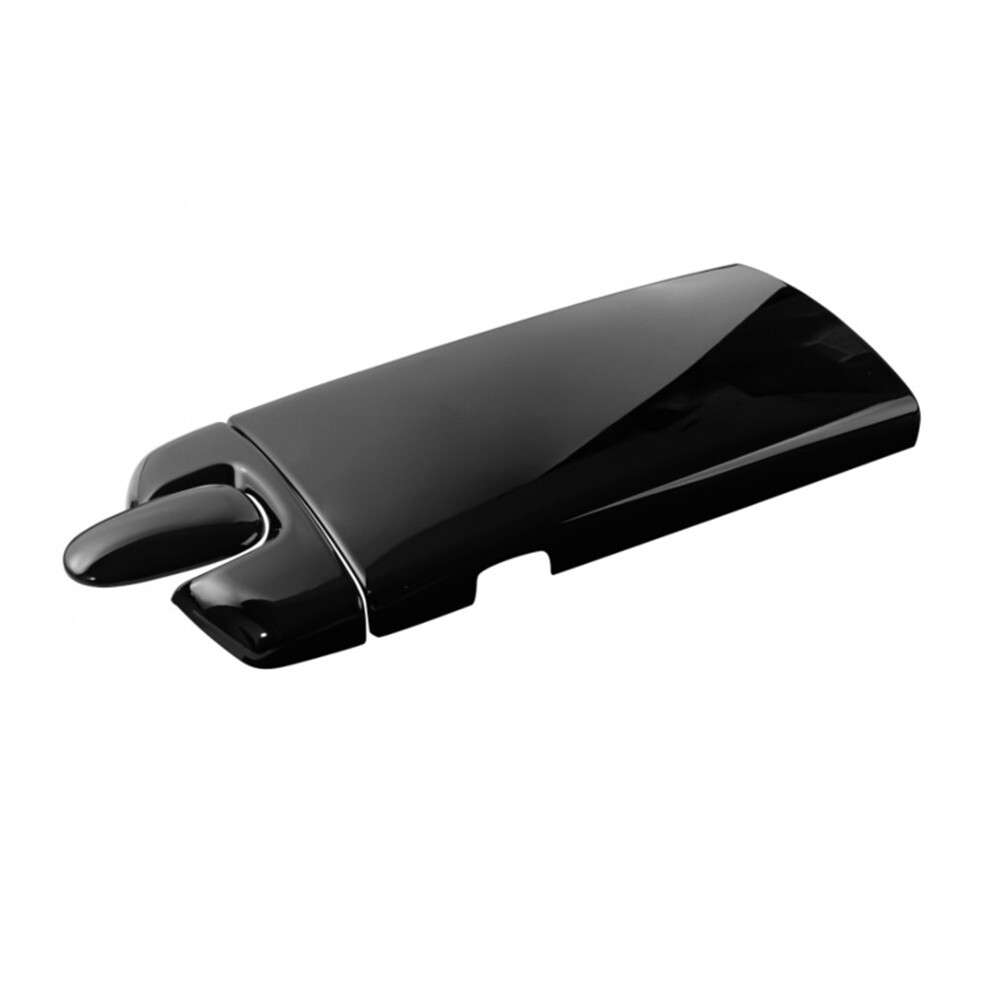 Console Armrest Box Panel Cover Bright Black Car Accessories Console Armrest Box