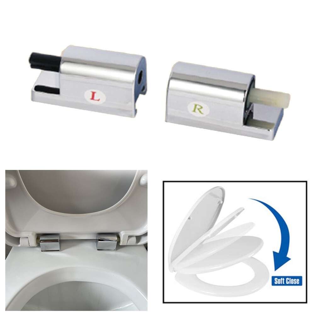 for TRADITIONAL And Contemporary Toilet Soft Close Hinges Easy Installation