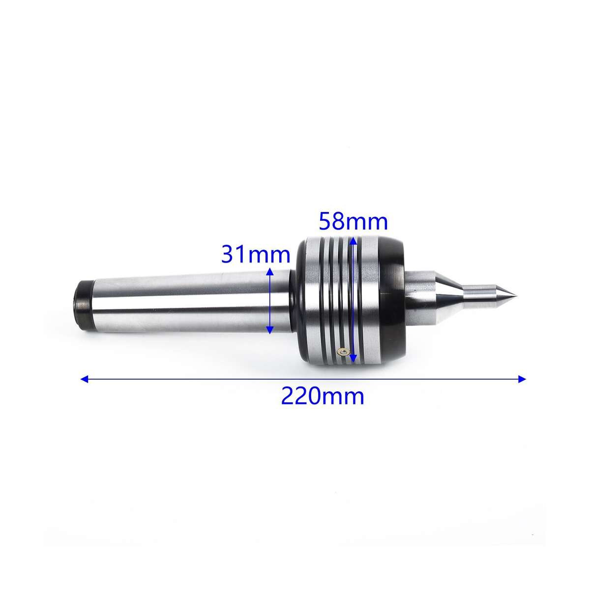 HOT! MT4 Live Center for MORSE Taper Precision 0.000197 CNC Long Spindle