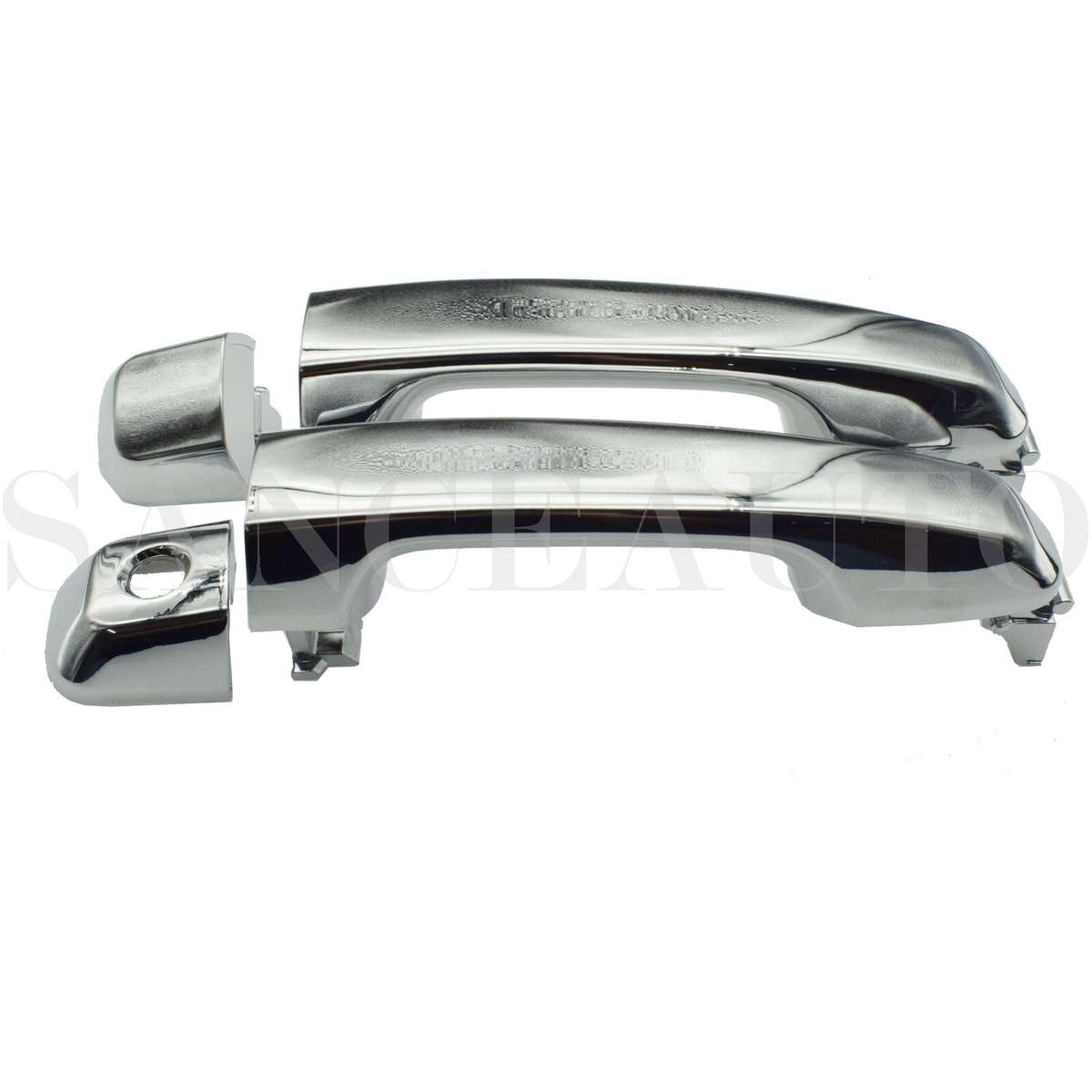 2pcs Front Pair Chrome Exterior Door Handle For 10-16 Toyota 4Runner Lexus GX460