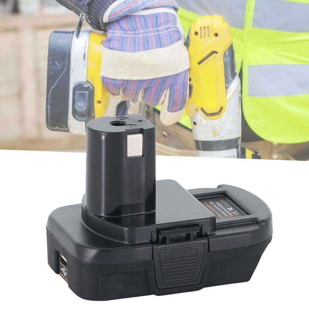Battery Adapter For Black&Decker 18V Li-ion Battery Convert To For Ryobi 18V