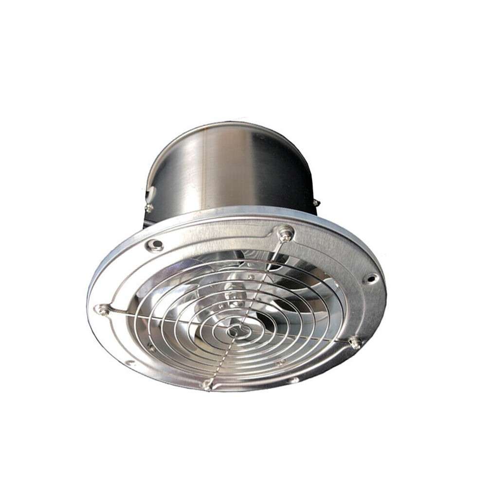 Sleek Round Exhaust Fan With Handy Installation And Practical Function