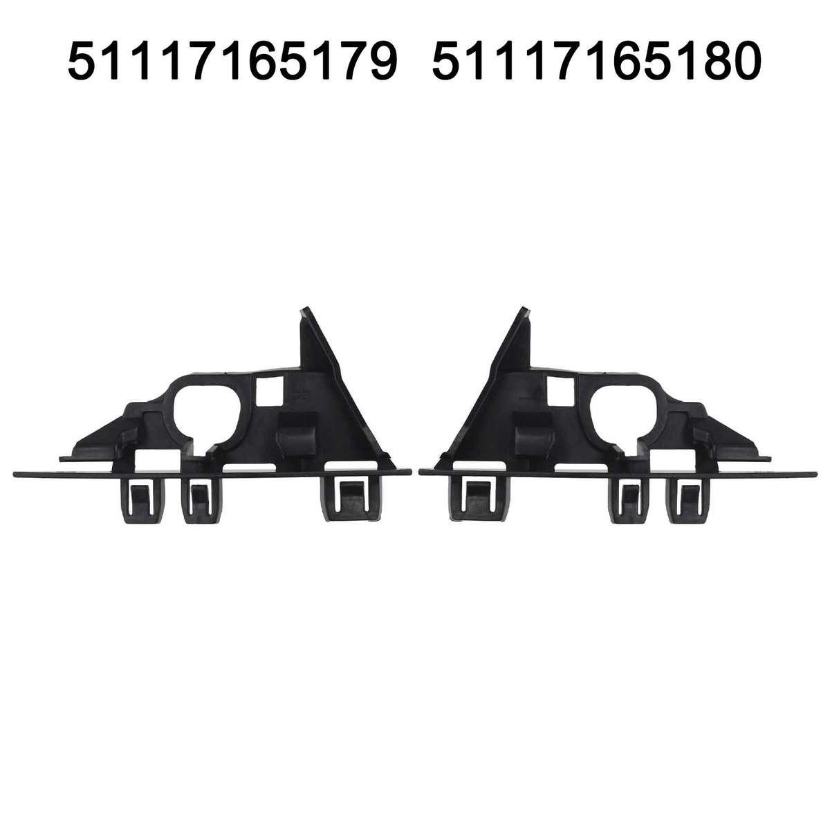 For Z4 03-08 Pair Front Bumper Bracket Holder 51117165180 For BMW For E85 E86