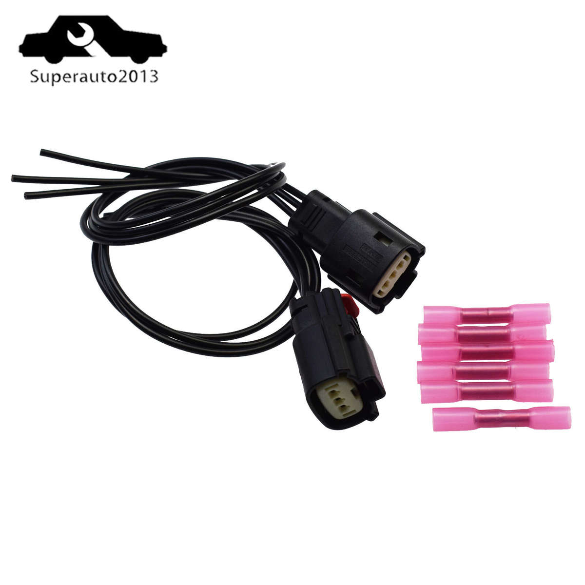 9U2Z14S411EA 2PCS Ignition Coil Connector For Ford Explorer C-Max Fusion Mustang