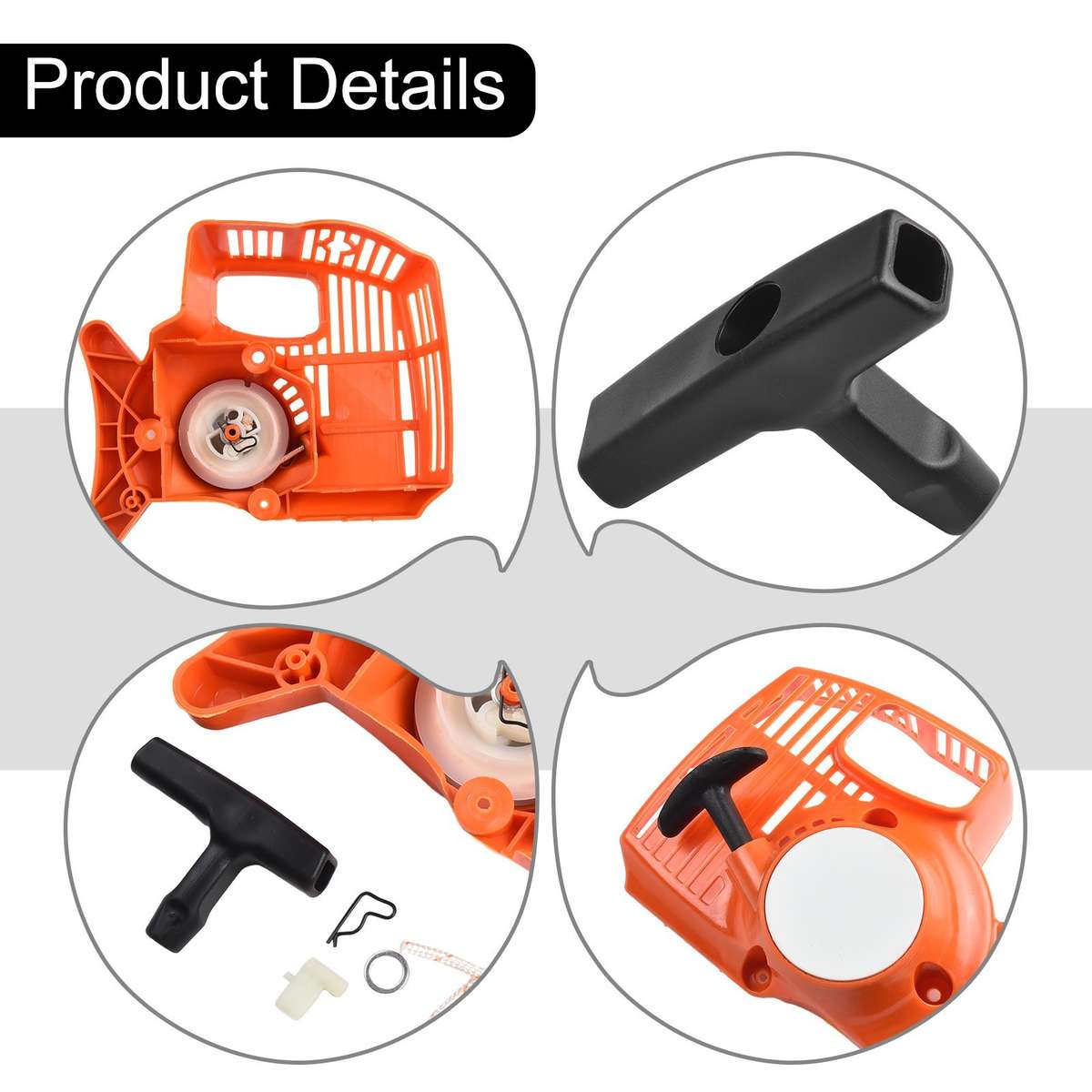 Recoil Pull Start Starter For STIHL-FS38 FS45 FS46 FS55 FC55 HL45 KM55-TRIMMER