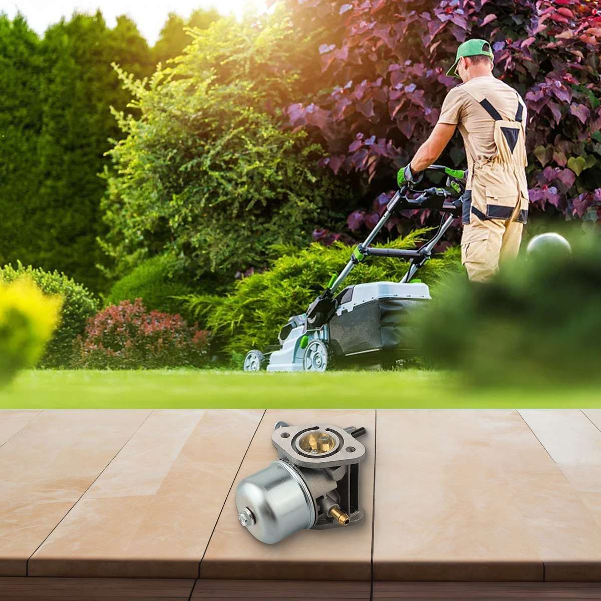 Easily Replace Your For Kawasaki Engine's Carburetor With This Compatible Kit