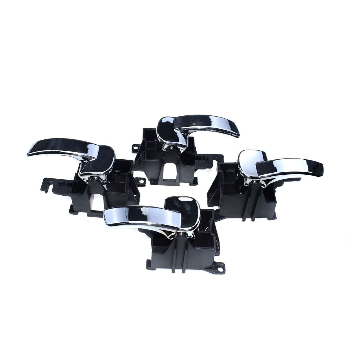 Front Rear Left Right Interior Door Handle Chrome For Nissan Pathfinder 2005-09