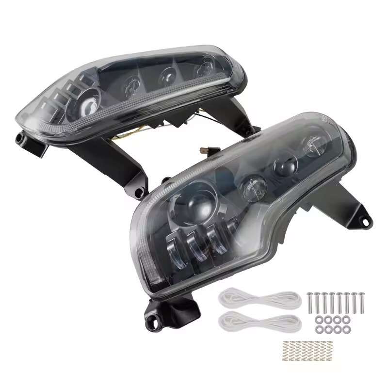 LED Projection Headlight Turn Signal Assembly for Honda GoldWing GL1800 2001-17