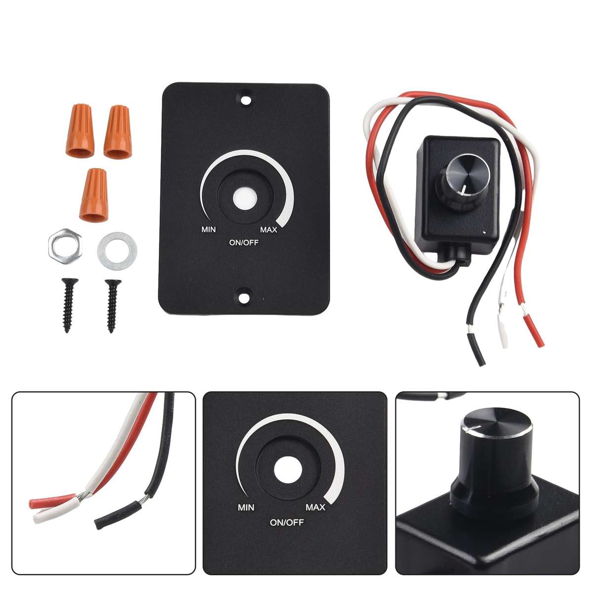 12V Dimmer RV Light Dimmer High Side for PWM Dimming For Boat Camper