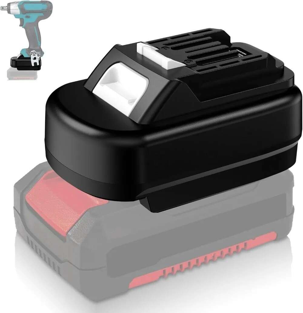 Adapter for Einhell 18V Li-ion Battery Convert to for Makita 12V Power Tools