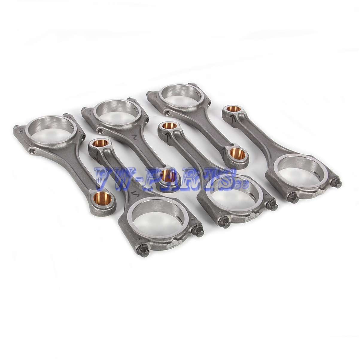 3.2L 6X Connecting Rods Fit For AUDI A4 A6 A8 AUK BKH #06E198401#