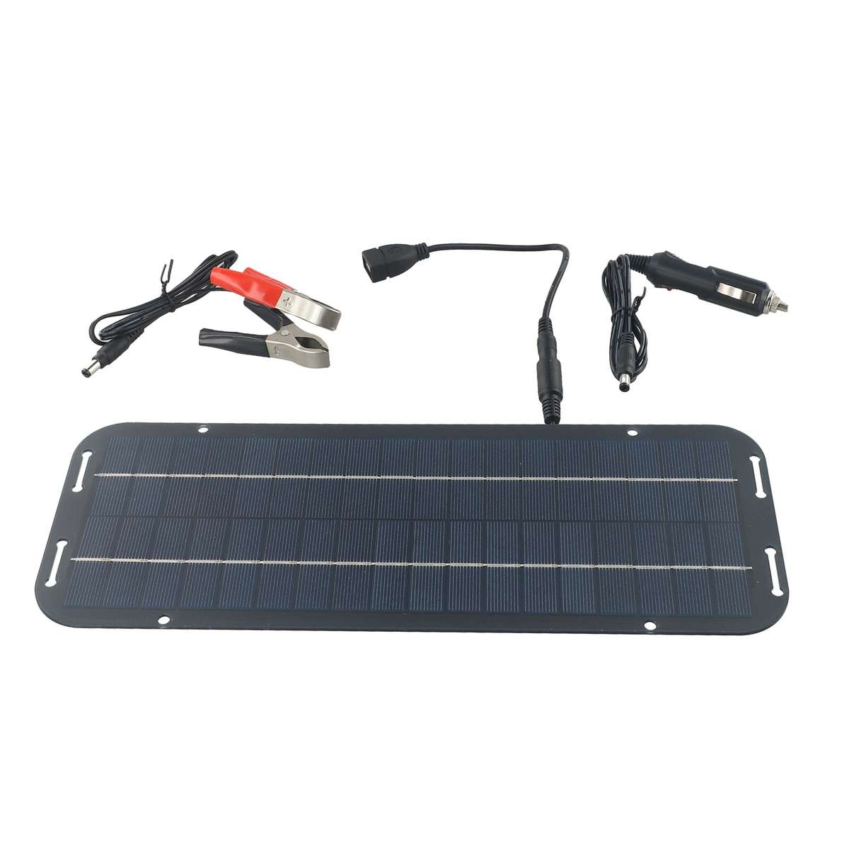 60W Solar Panel 12V Olt Trickle Battery Charger For Caravan Car Van Boat Kit