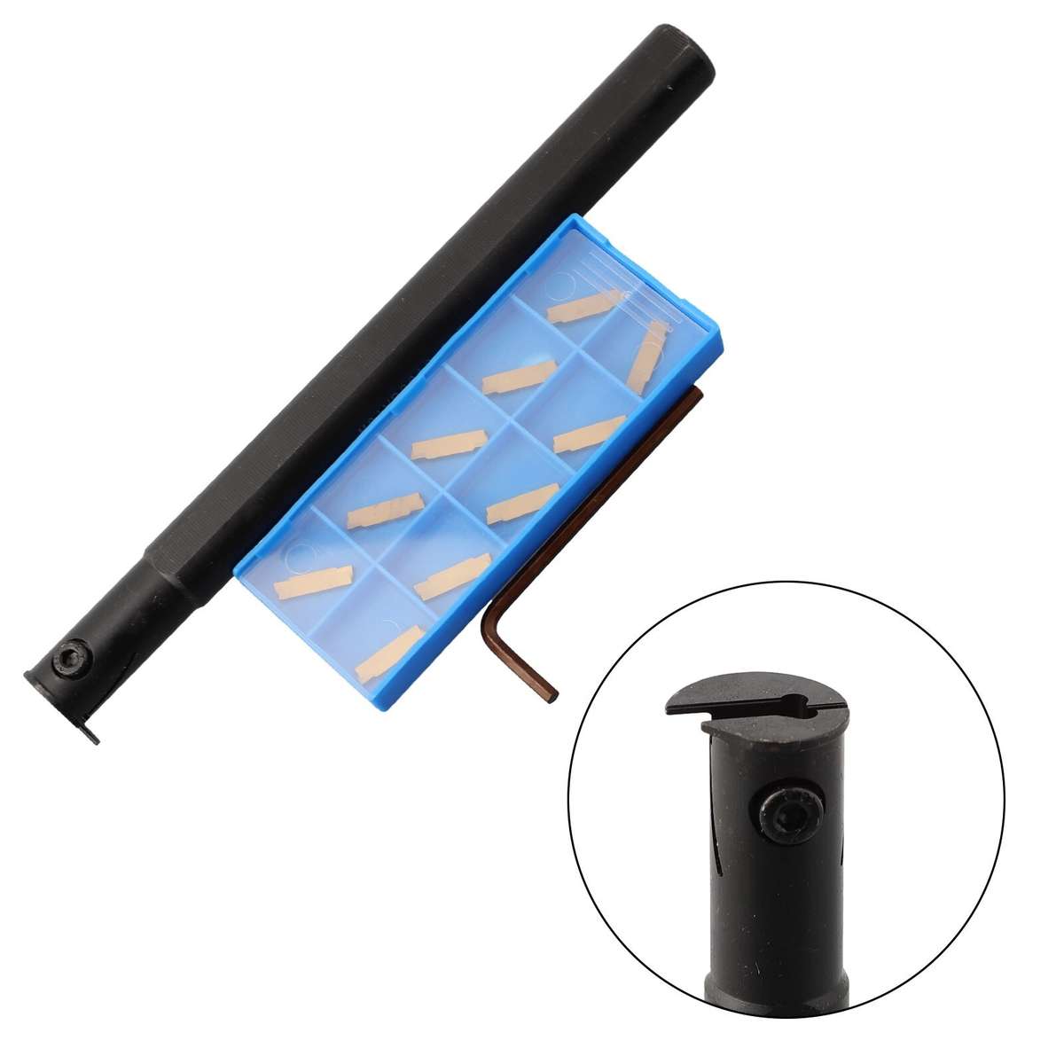 MGIVR 2016-1.5 Internal Grooving Lathe Cutting Tool Holder + MGMN150 Inserts Set