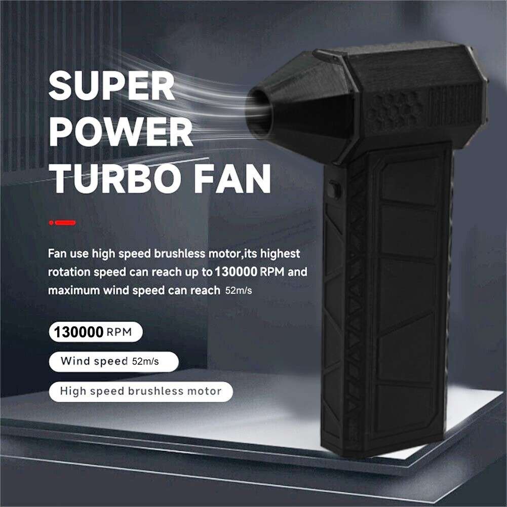 High-Speed Blower Compressed Air Duster Magnetic Nozzle Design 130000 RPM