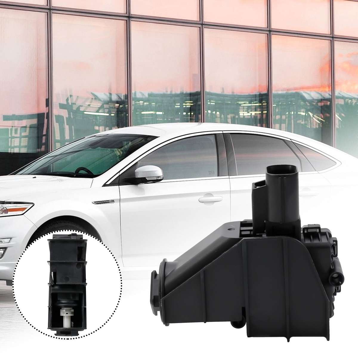 Lock Actuator Motor 6M21-220A20-AD Black Fuel Flap Plastic Plug-and-play