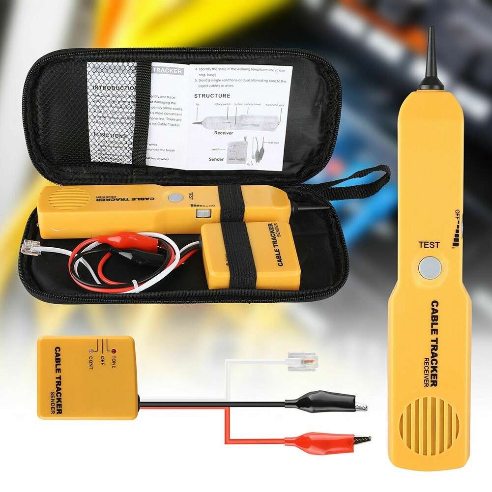 Reliable Electric Wire Tracer For Open Circuit And Short Circuit-Detection