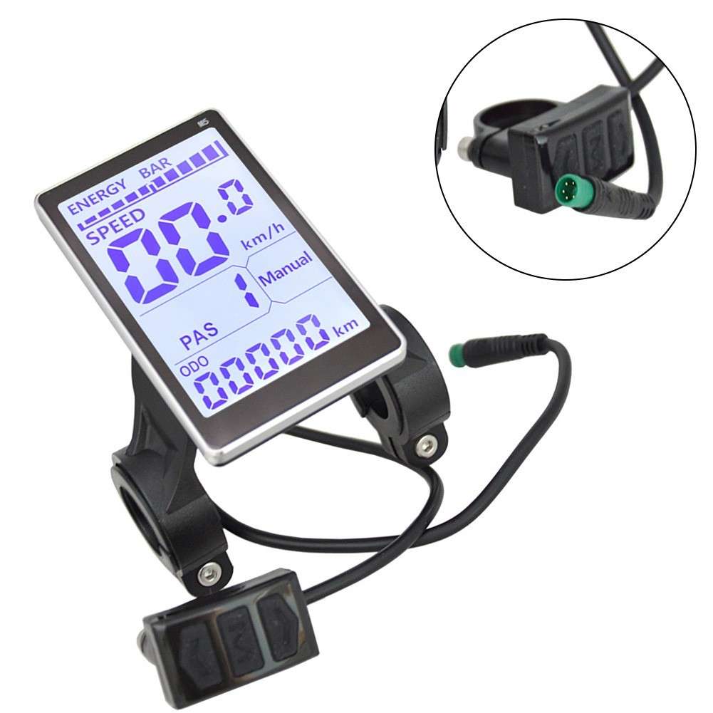 Electric Bike Display Instrument Control Panel Scooter M5 LED Display 24V 36/48V
