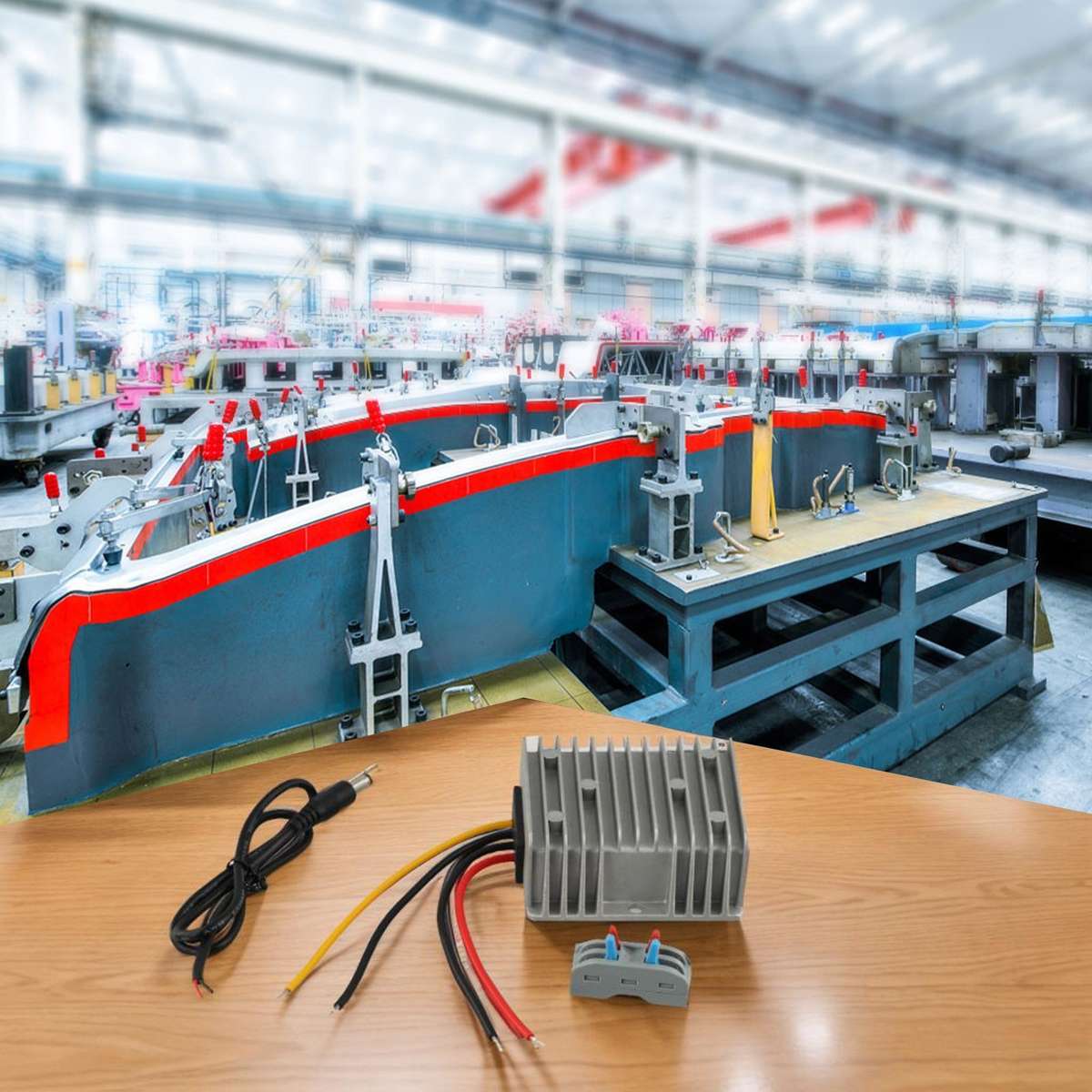 Sleek Design DC Voltage Step Up Adapter Converts Car Power For Starlink Use