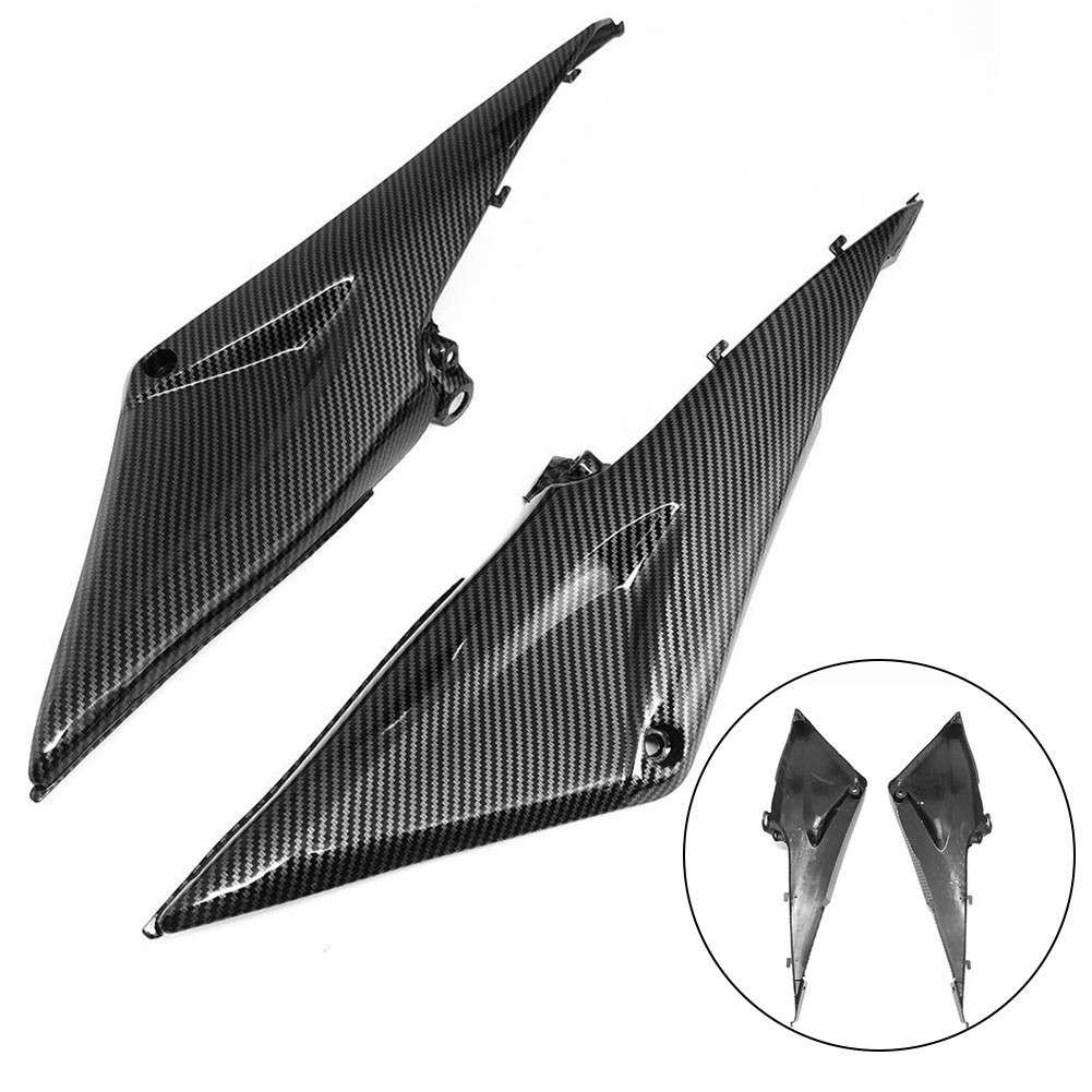 Carbon Fiber Gas Tank Side Cover Panel Fairing For CBR600RR 2005 2006 K5