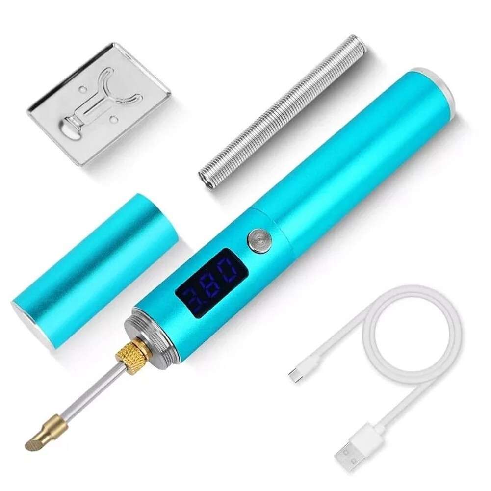 Rechargeable Soldering Iron Supports Charging While Using Auto Shutdown