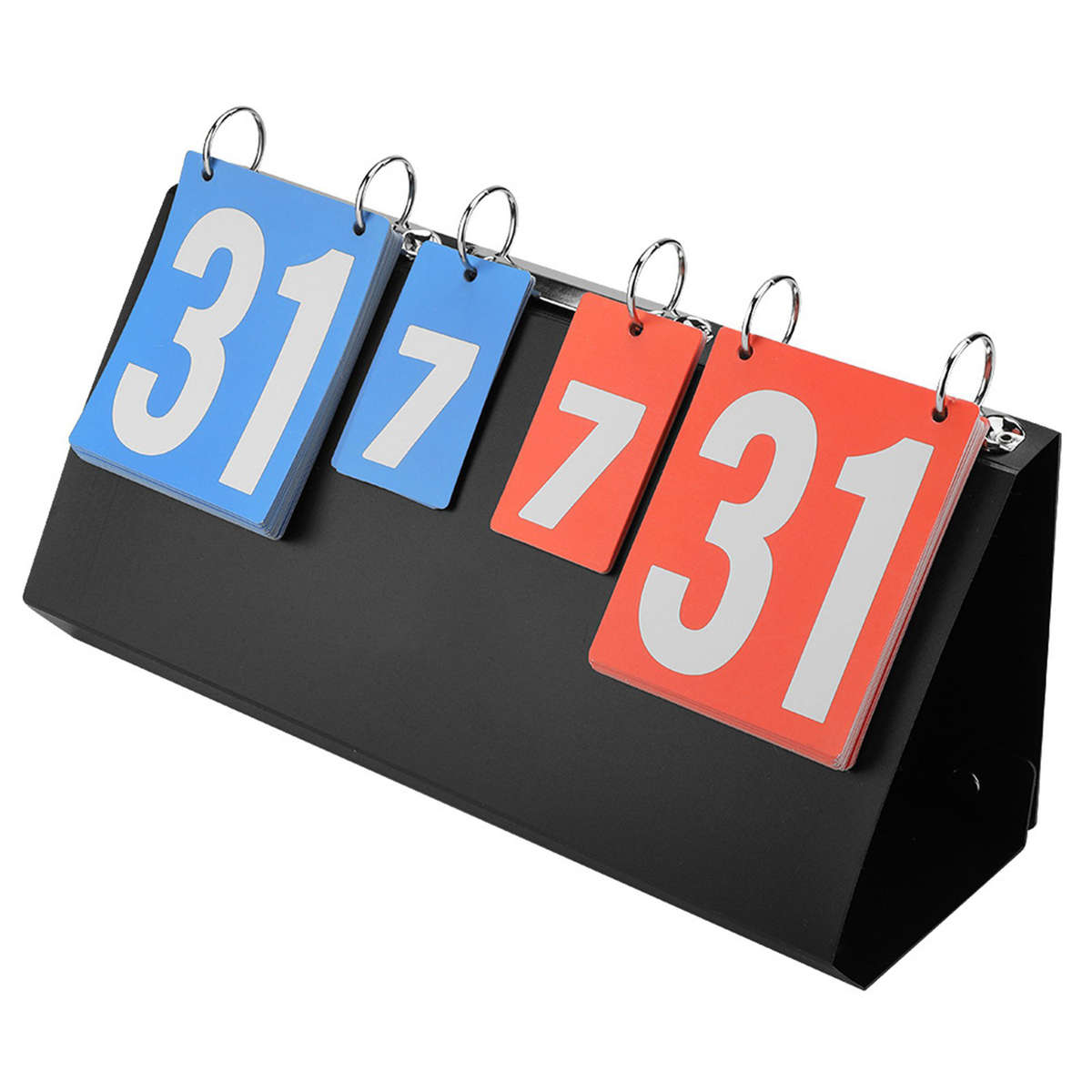 Portable Table Top Scoreboard Flipper Multi Sports Score Flip Scoreboard CW
