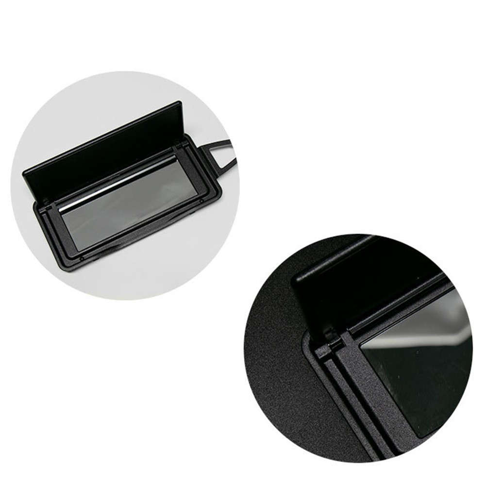 Perfect Fit Black Sun Visor Mirror For Mercedes For Benz W212 E Class 2009 2014