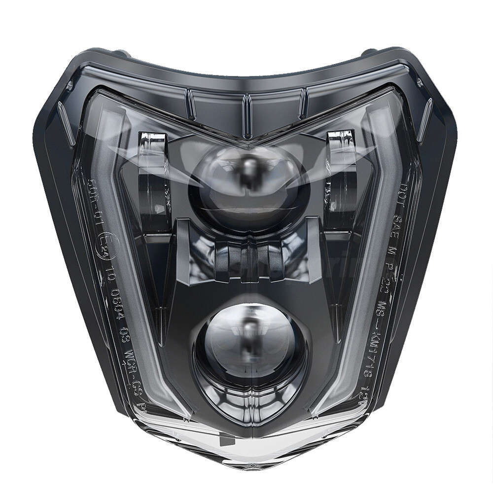 LED Headlight Hi/Low Beam For KTM 200 250 300 450 500 XCW 350 EXC-F XCF-W