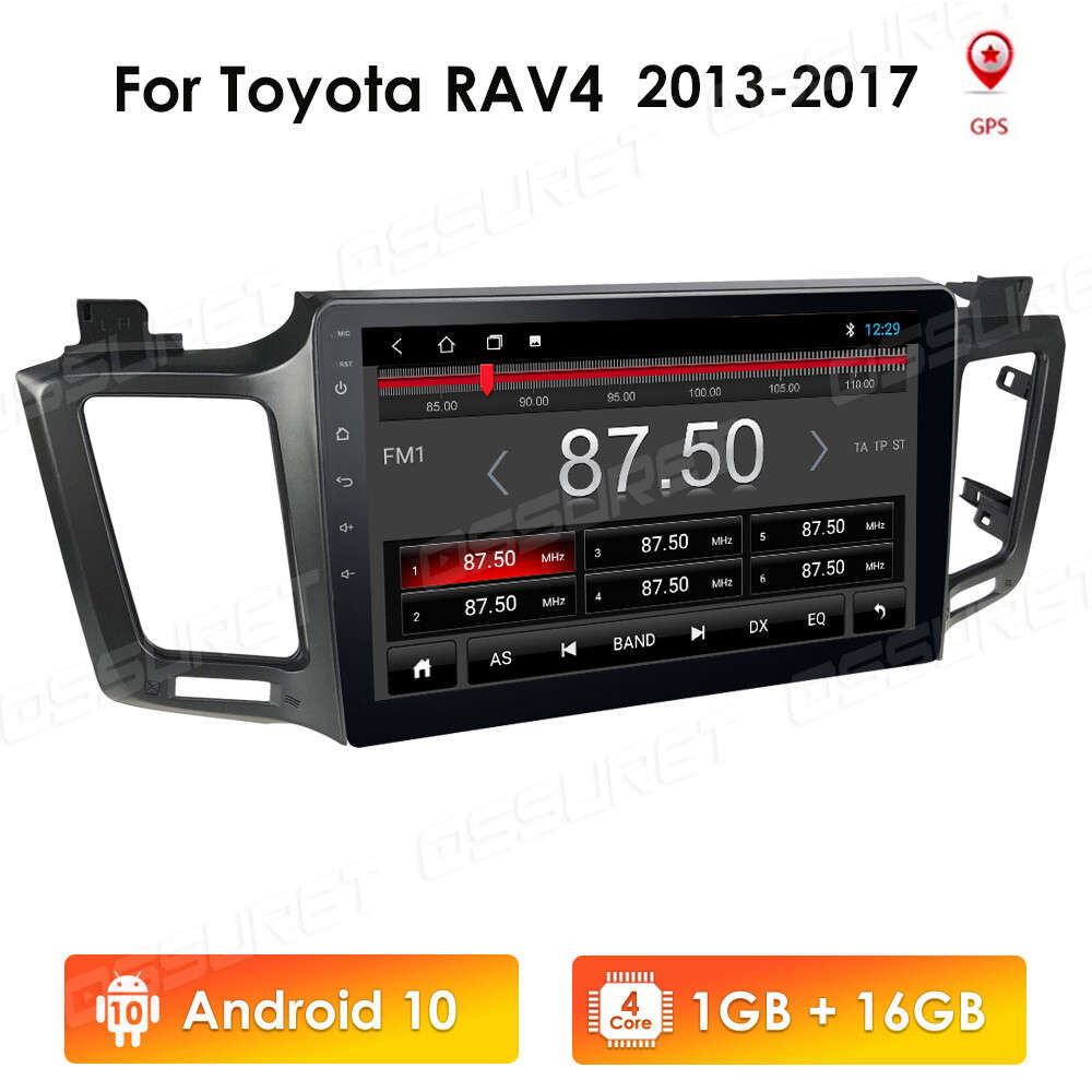 CarPlay Android11 GPS Stereo Radio Wifi For Toyota RAV4 2013 2014 2015 2016 2017