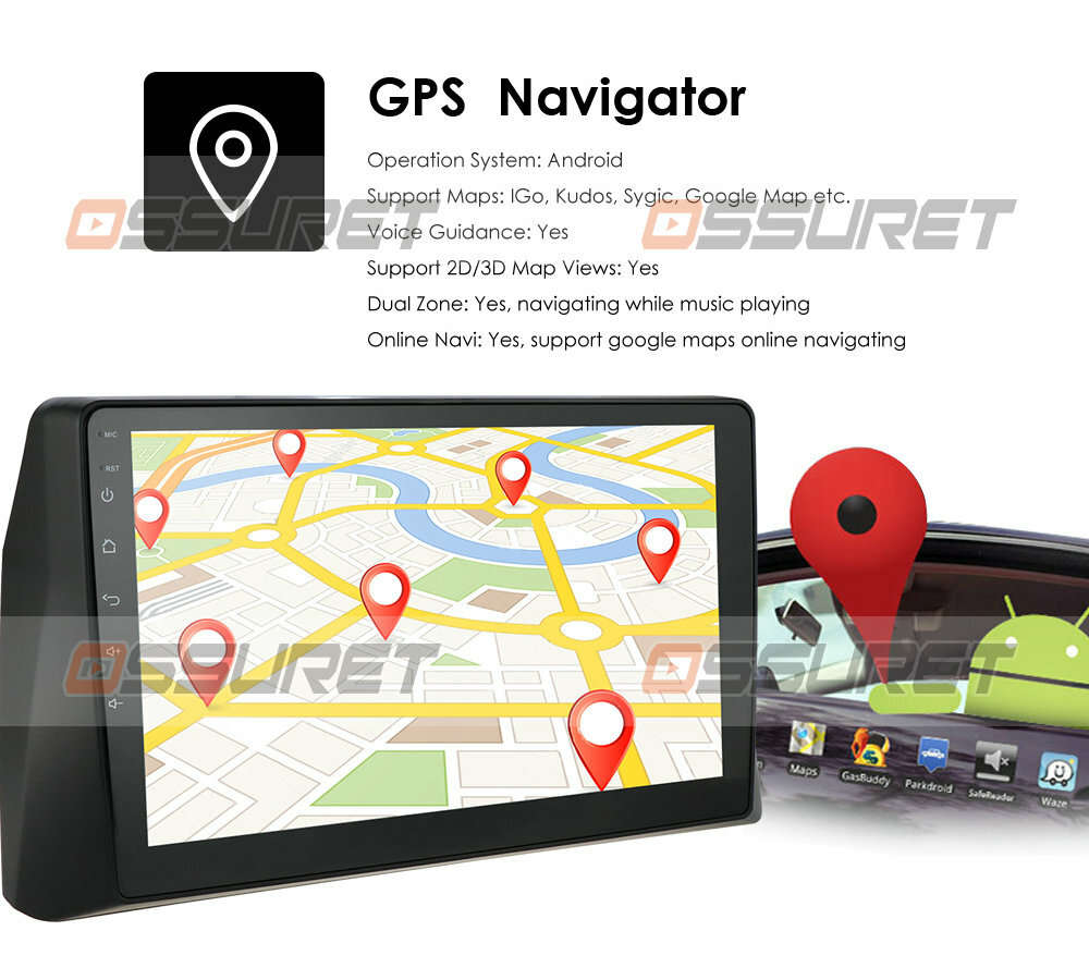 For HONDA ACCORD 2008 2009 2010-2013 GPS Car Android Stereo Apple Carplay Radio
