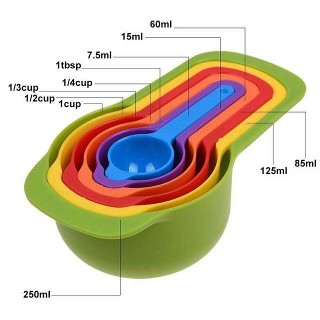 Measuring Cup and Spoon Set