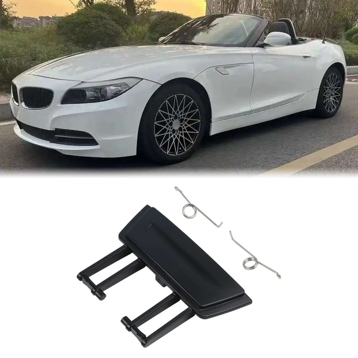 Rear Center Console Tray Storage Box Switch Handle For BMW For Z4 For-E85 03-08