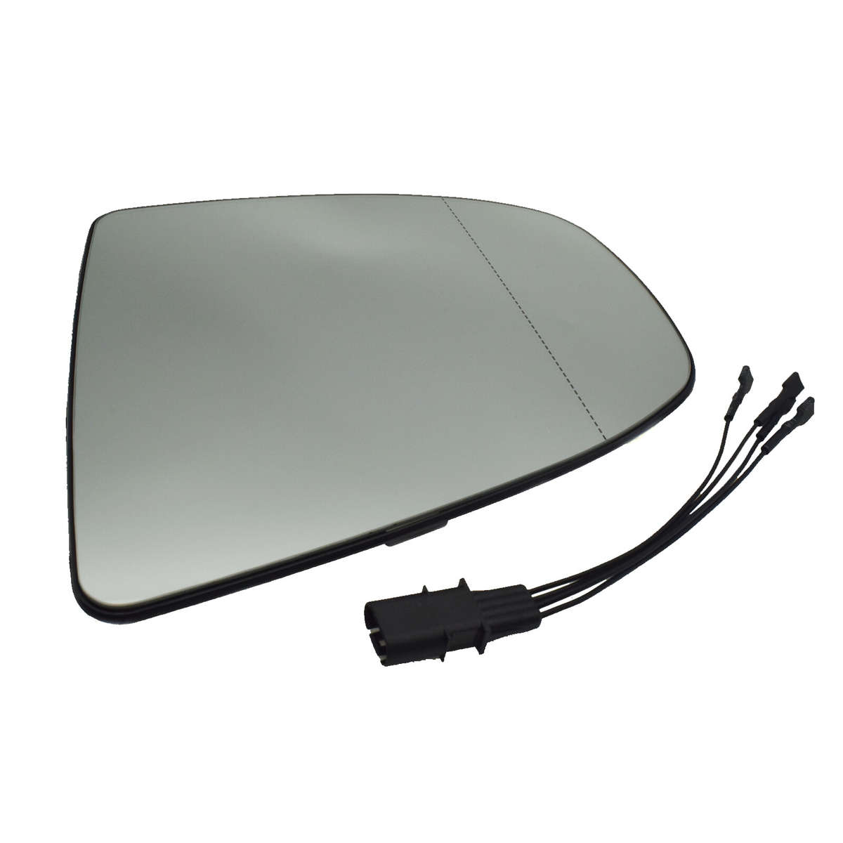 Mirror Glass Heated Left Driver For 2007-2014 BMW X5 X6 E70 E71 E72 51167174981