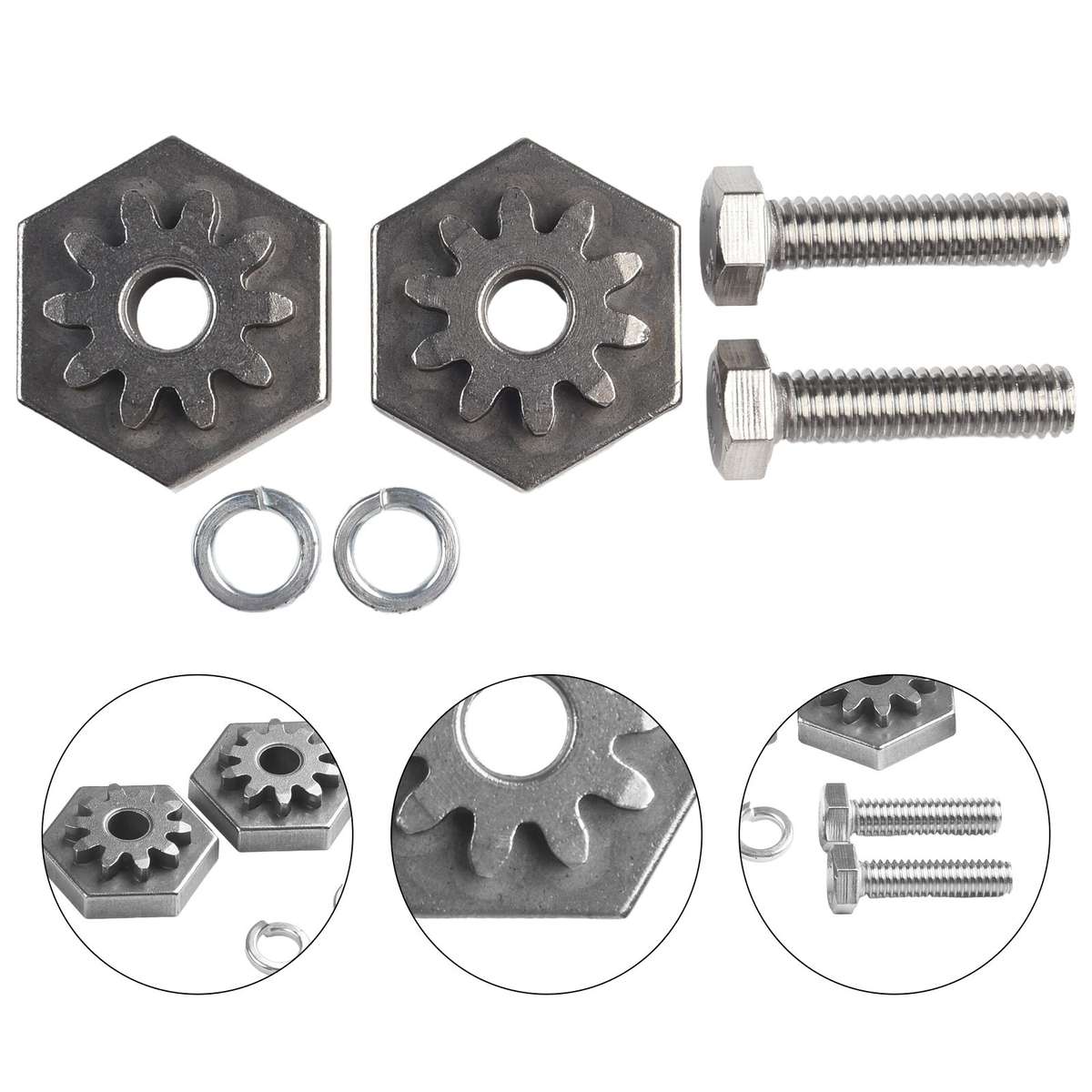 Lawn Mower Part Deck Adjustment Gear For Bolens