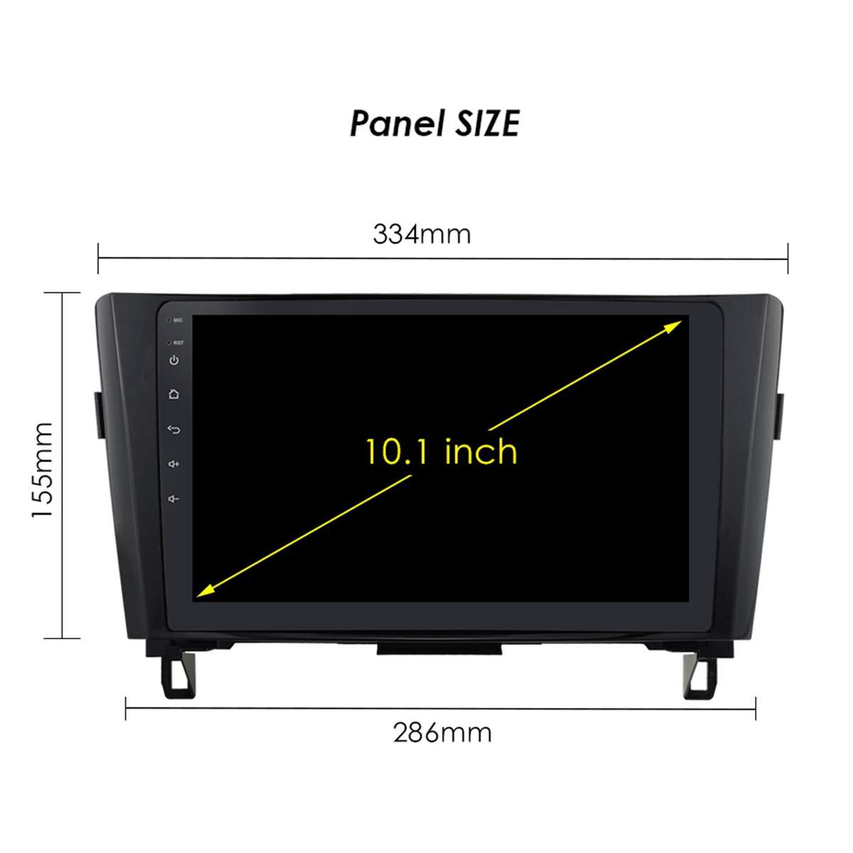 CarPlay Radio Stereo GPS Android 13 For Nissan Rogue 2014 2015 2016 2017 X-Trail