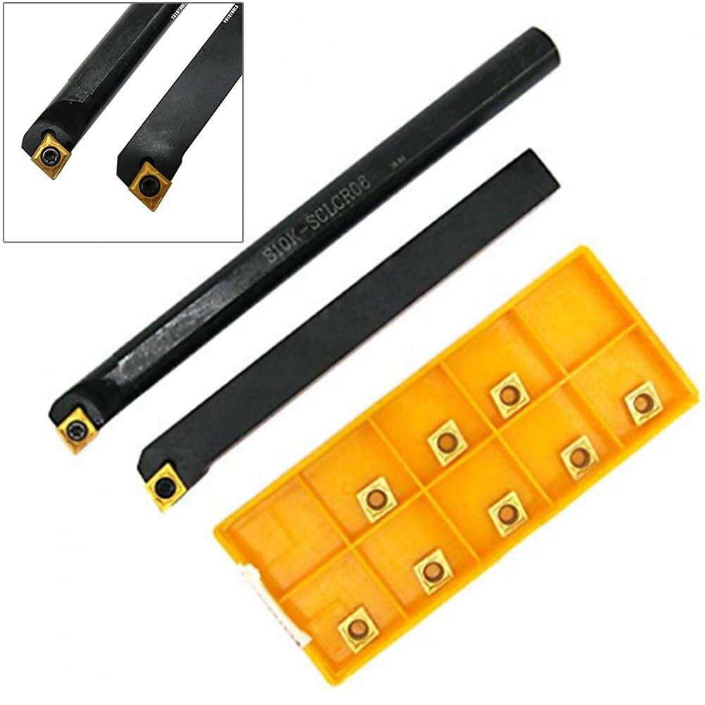 Turning Tool Holder Alloy Steel Boring Bar Lathe Internal M2.5*6 T8 Wrench