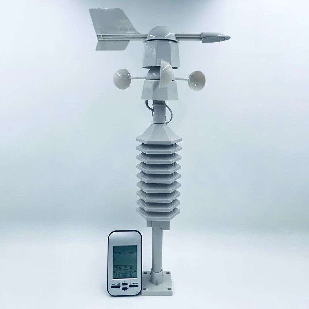 Digital Wireless Weather Meter Small Weather Station 433MHz Wireless Anemometer