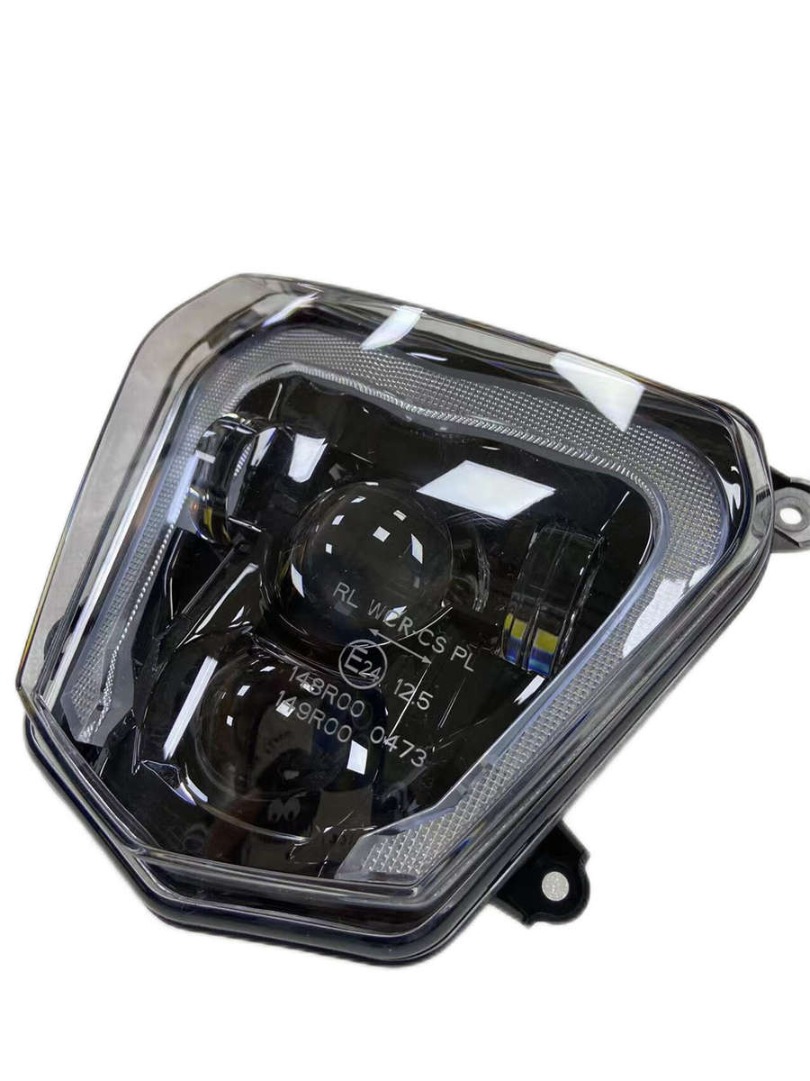 For KTM 690 Duke 2013-2018 690R LED Headlight Assembly Adjustable Beam DRL