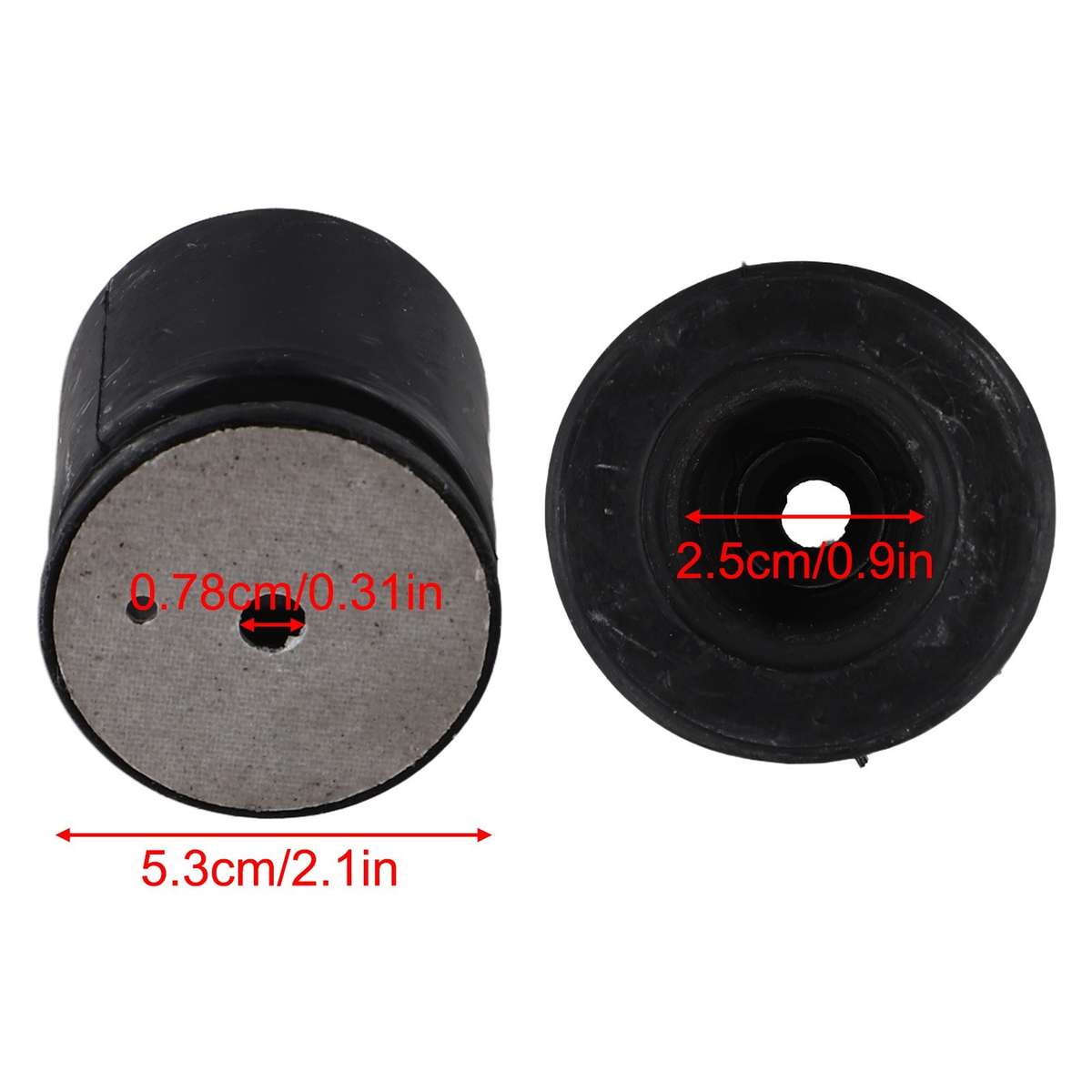 Performance Driven Rear Exhaust Rubber Dampers For Jaguar XF And XE Models