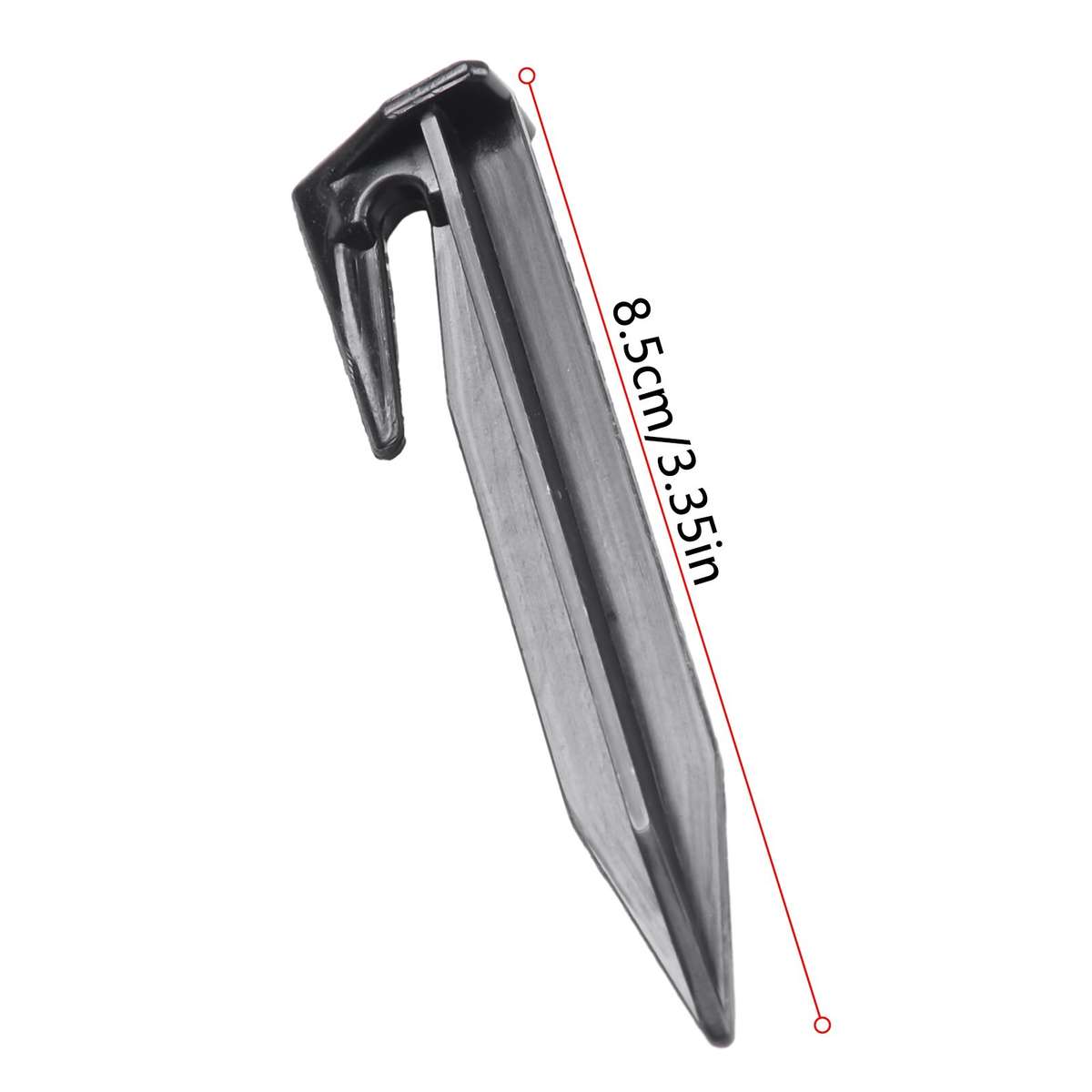 Boundary Pegs Lawn Spikes Lawn Mower Robot Mower 8.5cm Black Border Nail Set