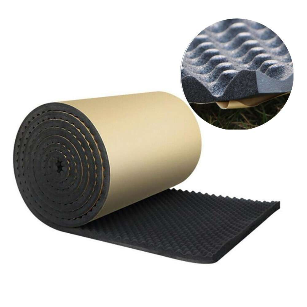 Acoustic Foam Insulation Wall Car Studio Sound-proof Dampening Pad 100*50cm