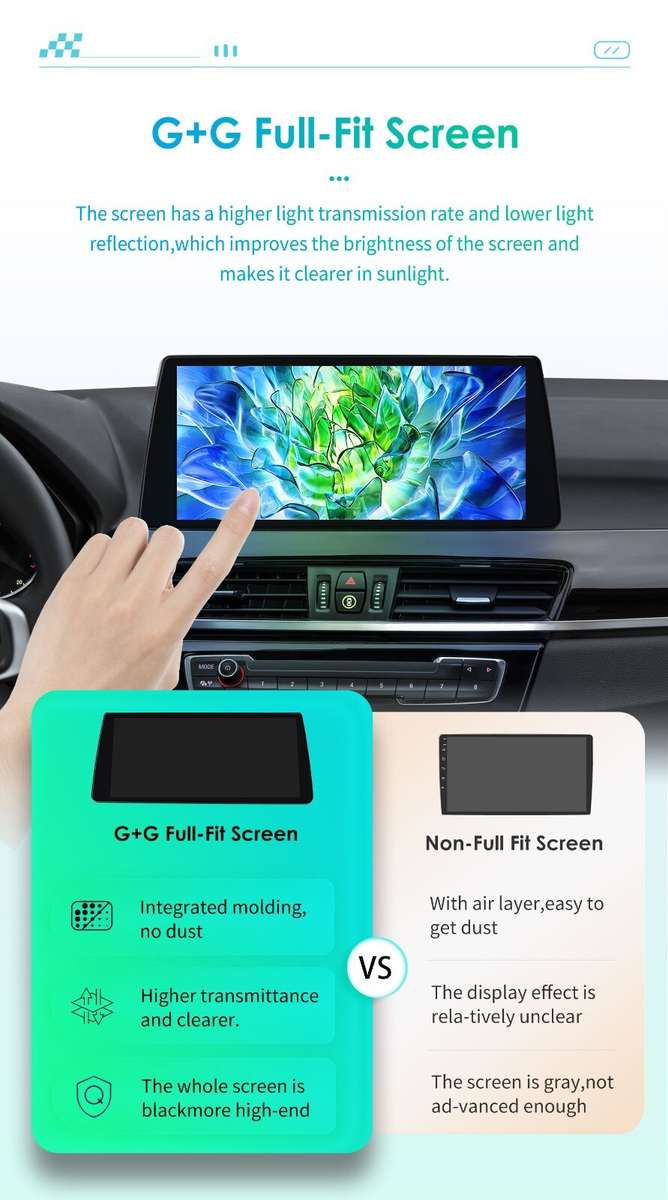 10.25" Screen For BMW X1 F48 Carplay GPS Android Auto Navi GPS Car Stereo 4Core